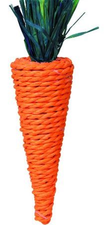 Toy, carrot, for small animals, 20 cm