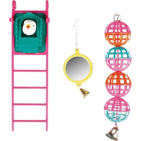 Mirror, Ladder & Ball toy