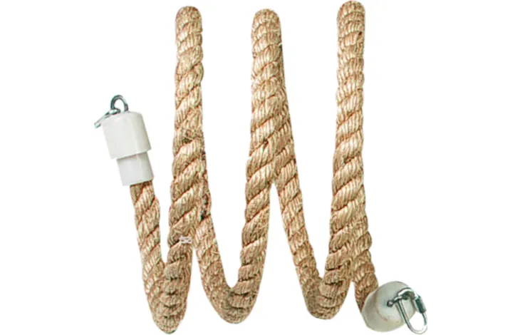 Perch Twister Natural - Sisal, 25mm diameter