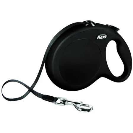 flexi New CLASSIC, tape leash, L: 8 m, black