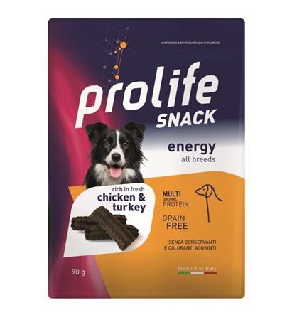 Prolife Energy Snack Crumbly Chicken and Turkey 90 gr