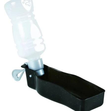 Bottle with bowl, plastic, 250 ml