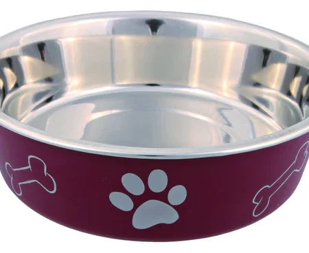 Stainless steel bowl with plastic coating, 1.5 l/diam. 21 cm