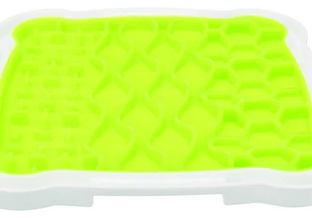 Lick'n'Snack plate, TPR/PP, 20 x 20 cm