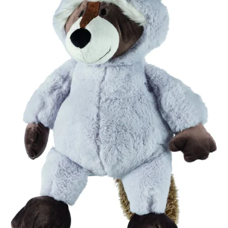 Racoon, original animal sound, plush, 54 cm