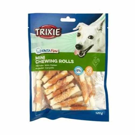 Denta Fun Mini chewing rolls, chicken, 6 cm, 120 g