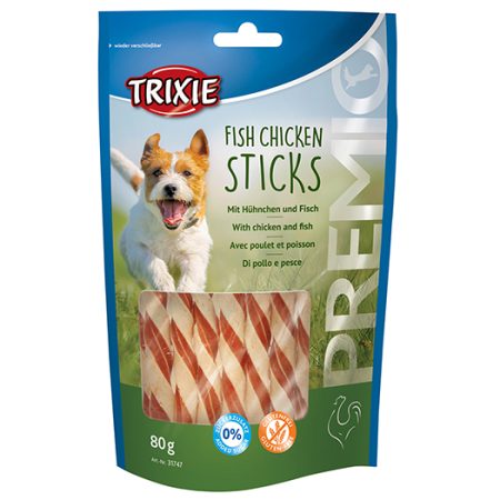 PREMIO Fish Chicken Sticks, 80 g