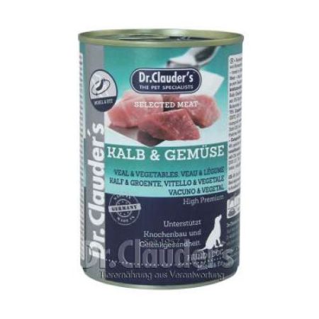 Dr Clauder's Selected Meat - VEAL & VEGETABLES 400G