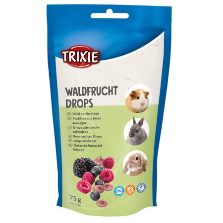 Mini Drops, strawberry, 75 g
