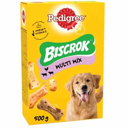 Pedigree Biscrok MultiMix Dog Biscuits, 500g