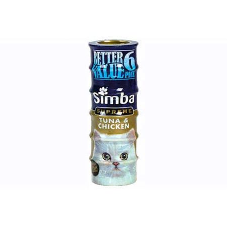 Simba Tuna & Chicken 6x85g