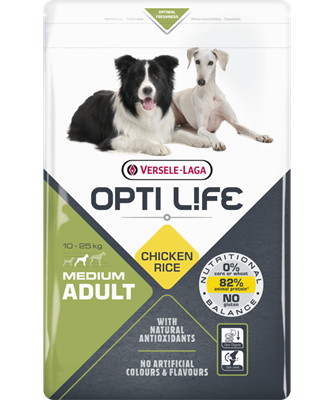 Opti Life Medium Adult with Chicken, 12.5kg