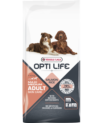 Opti Life Maxi Adult Skin Care with Salmon, 2.5kg