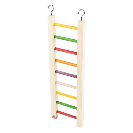 Colourful Wooden Ladder, 46x12 cm
