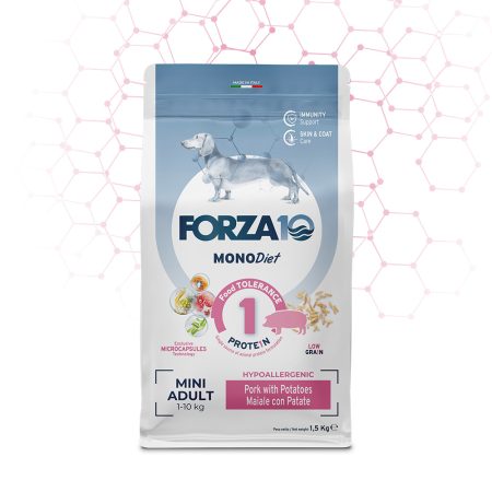 Forza10 Mini Adult Hypoallergenic Pork & Potato 1.5kg