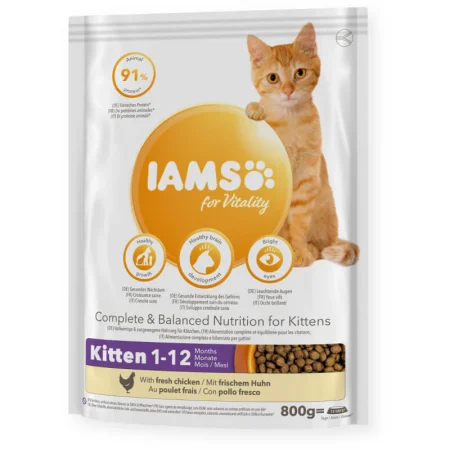 IAMS Kitten with Chicken 800g
