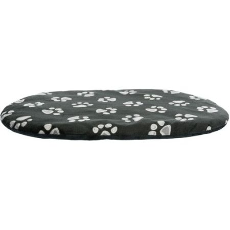 Jimmy cushion, oval, 64 × 41 cm, black