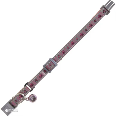 Junior kitten collar, reflective, flower motif,