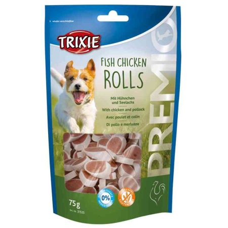 PREMIO Rolls, chicken and pollock, 75 g