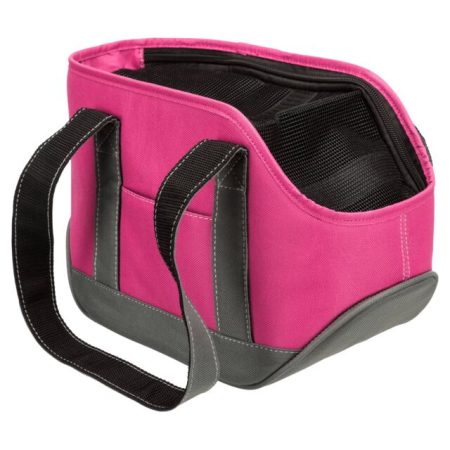 Alea carrier, S: 16 × 20 × 30 cm, pink/grey