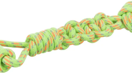Playing rope with woven-in ball, 8/38 cm
