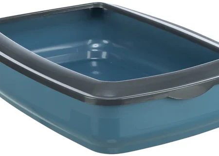 Mio cat litter tray, with rim, 32 x 12 x 43 cm