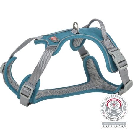 Premium Active Harness (Colour: Petrol) (Size - M) (Measurements: 49 - 69cm/20mm) (Stomach Circum.: 49 - 69cm)