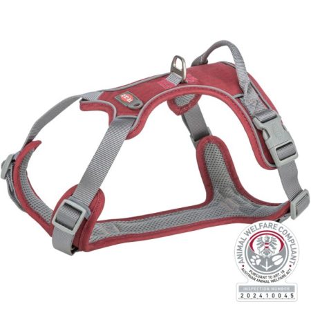 Premium Active Harness (Colour: Sangria) (Size - L) (Measurements: 69 - 87cm/25mm) (Stomach Circum.: 69 - 87cm)