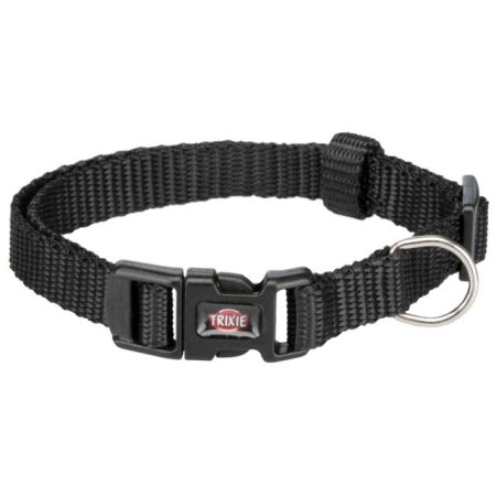 Premium Collar (Colour: Black) (Size: S – M) (Measurements: 30 – 45cm/15mm) (Neck Circum.: 30 – 45cm)