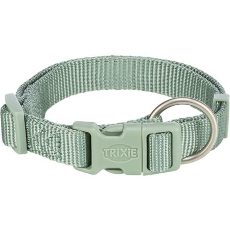 Premium Collar (Colour: Sage) (Size: S) (Measurements: 25 - 40cm/15mm) (Neck Circum.: 25 – 40cm)