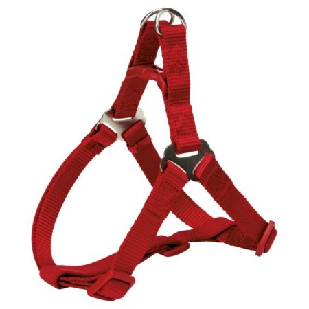 Premium One Touch Harness (Colour: Red) (Size: XS – S) (Measurements: 30 – 40cm/10mm) (Stomach Circum.: 30 – 40cm)