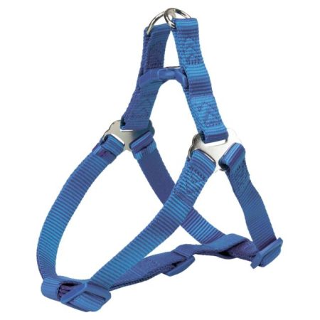 Premium One Touch Harness (Colour: Royal Blue) (Size: L) (Measurements: 65 – 80cm/25mm) (Stomach Circum.: 65 - 80cm)