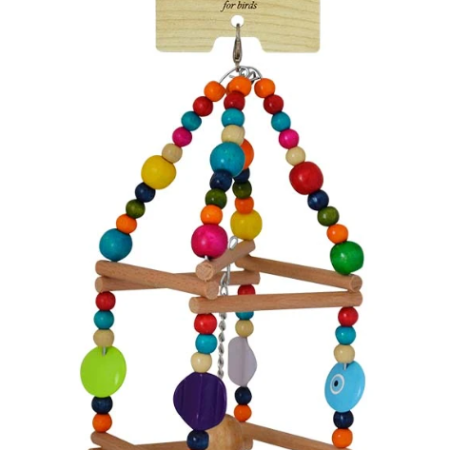 Glee Hanging Bird Toy Swing 9x9x26cm