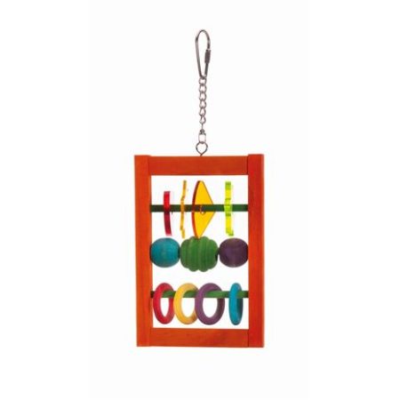 Wooden Frame Toy For Parrots 15,2x10cm