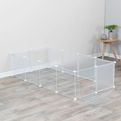 Indoor enclosure metal/plastic, 140 X 35 X 70 cm, white