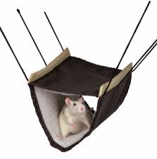 Hammock with 2 storeys for ferrets/rats, 22 × 15 × 30 cm