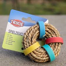 Sea grass ring with paper rings,  8 cm