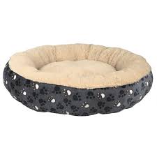 Tammy bed, ø 70 cm, blue/beige