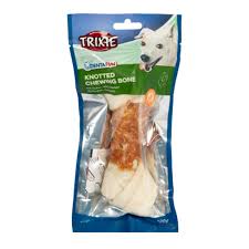 Denta Fun knotted chewing bone, chicken, 18 cm, 120 g