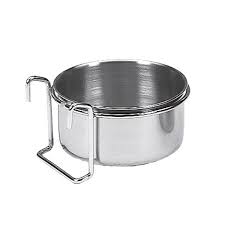 Stainless steel bowl with clamp 0.60l / 12.5cm