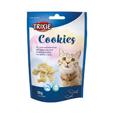 Cookies with salmon and catnip, 50 g