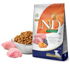 N&D Pumpkin Puppy Mini Lamb & Blueberries 2.5kg