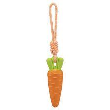 Carrot on a rope, TPR, 20 cm/39 cm