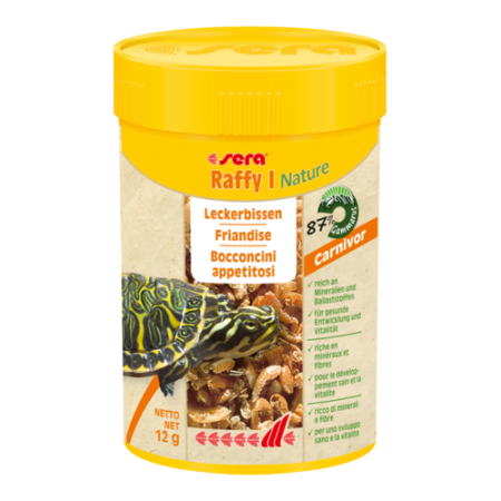 Sera Raffy Nature Turtle Food