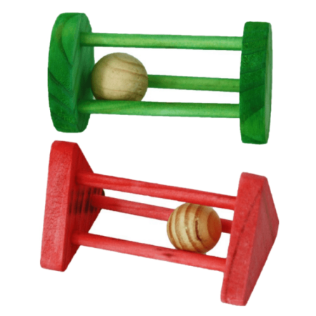 Wooden Rattler 1pc