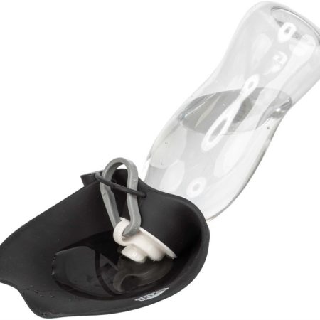 Bottle with bowl, plastic, 550ml