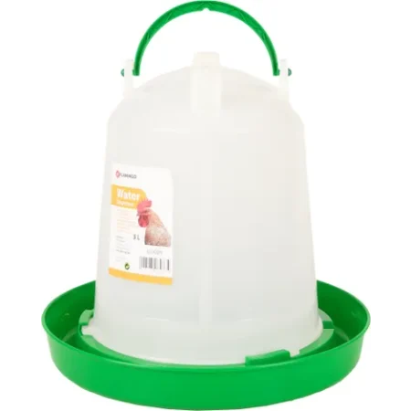Water dispenser Chicken Chick Twist Round Green & White, 3L