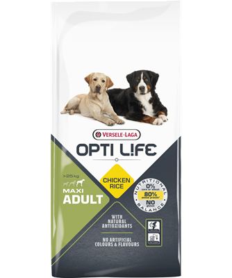 Opti Life Maxi Adult with Chicken, 12.5kg