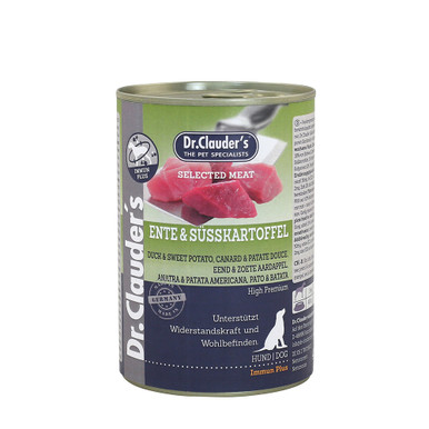 Dr Clauder's Selected Meat - Duck and Sweet Potato, 400g