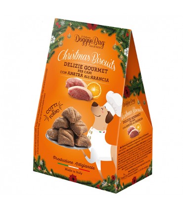 Doggyebag Christmas Biscuits,  Duck & Orange, 180g